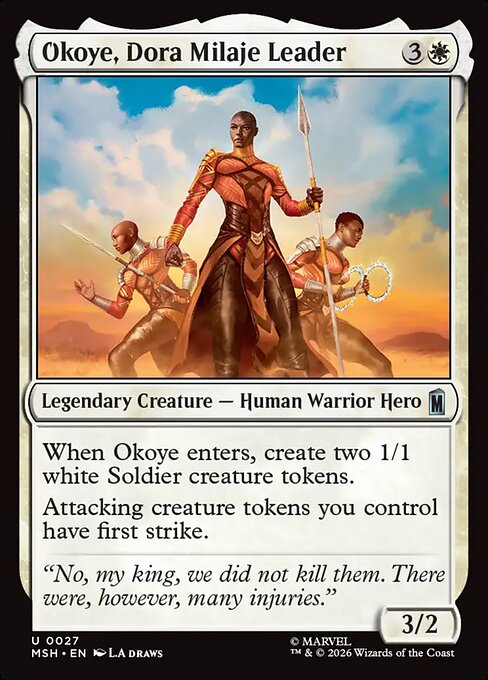 Okoye, Dora Milaje Leader [Foil]