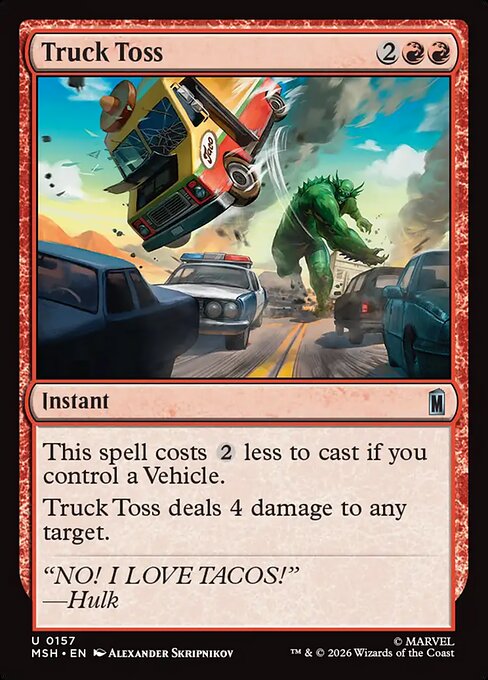 Truck Toss [Foil]