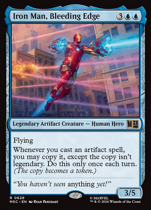 Iron Man, Bleeding Edge [Foil]