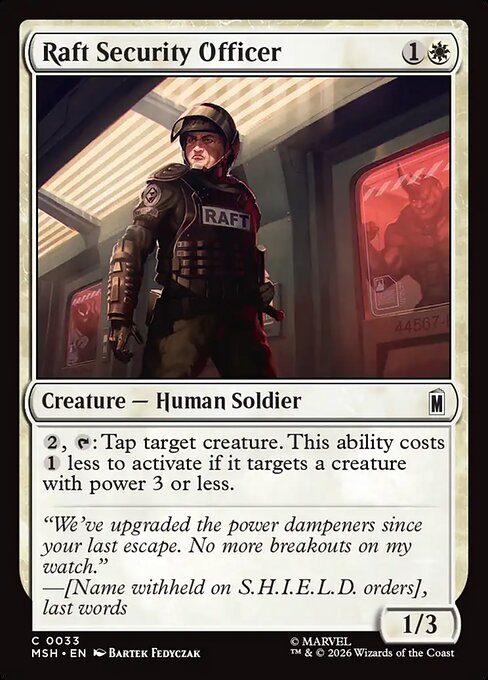 Raft Security Officer [Foil]