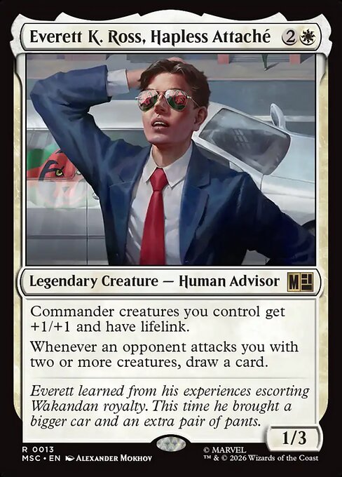 Everett K. Ross, Hapless Attaché