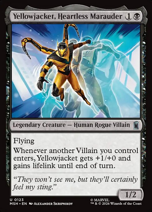 Yellowjacket, Heartless Marauder [Foil]