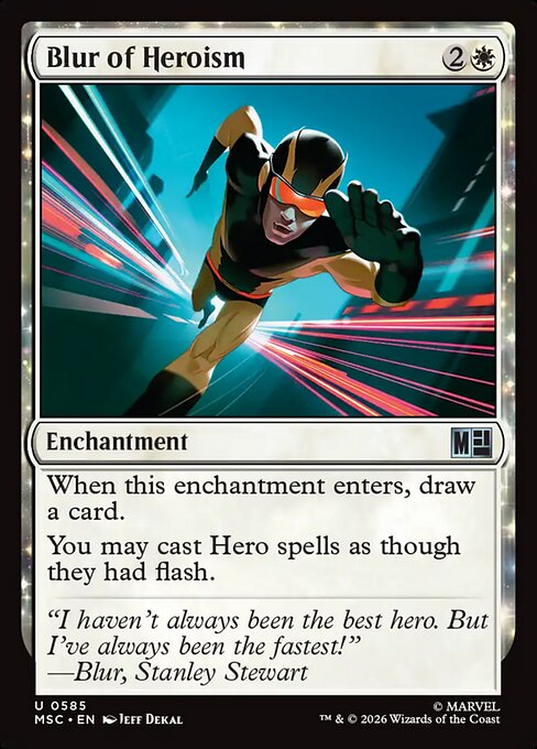 Blur of Heroism [Foil]