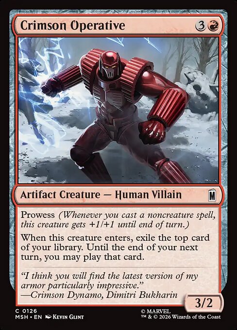 Crimson Operative [Foil]