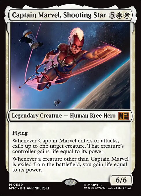 Captain Marvel, Shooting Star [Foil]