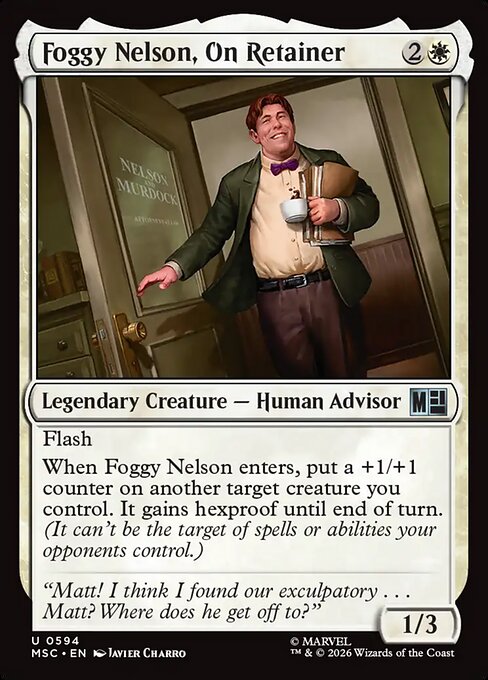 Foggy Nelson, On Retainer [Foil]