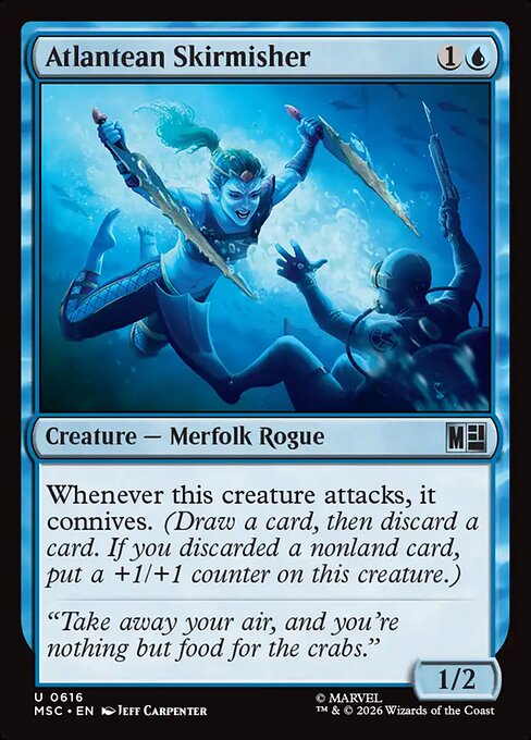 Atlantean Skirmisher [Foil]