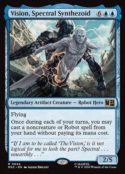 Vision, Spectral Synthezoid [Foil]