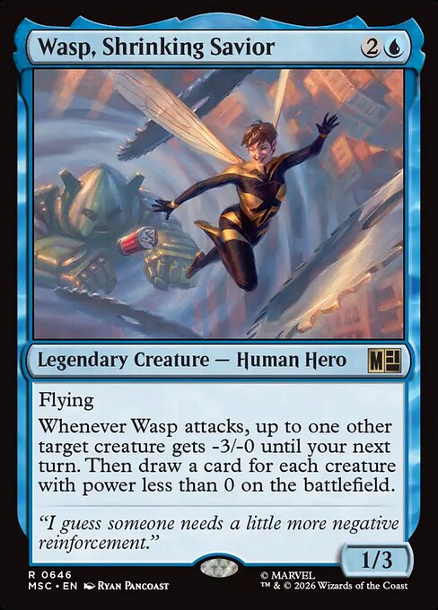 Wasp, Shrinking Savior [Foil]