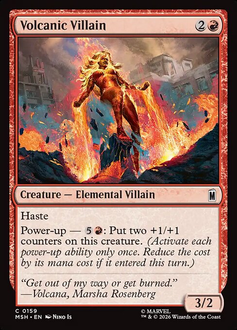 Volcanic Villain [Foil]