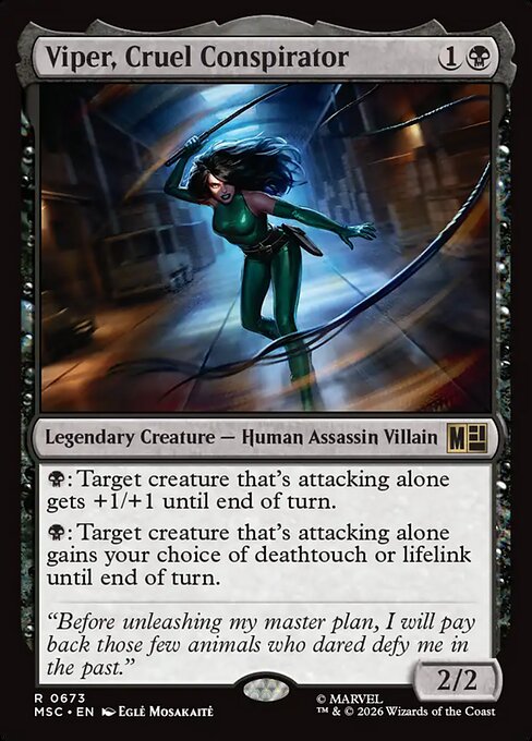 Viper, Cruel Conspirator [Foil]