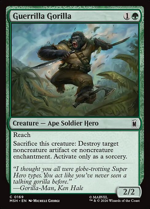 Guerrilla Gorilla [Foil]