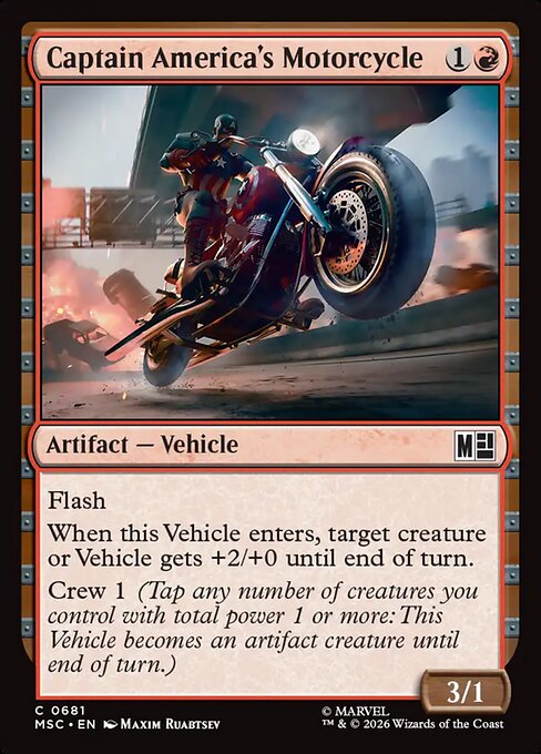 Captain America's Motorcycle [Foil]
