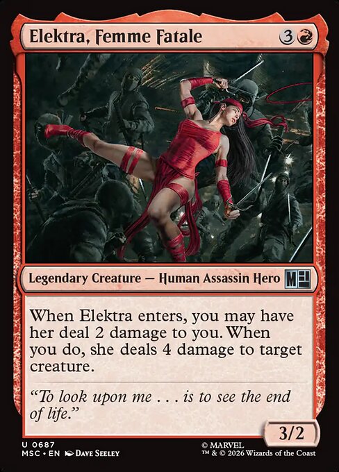 Elektra, Femme Fatale