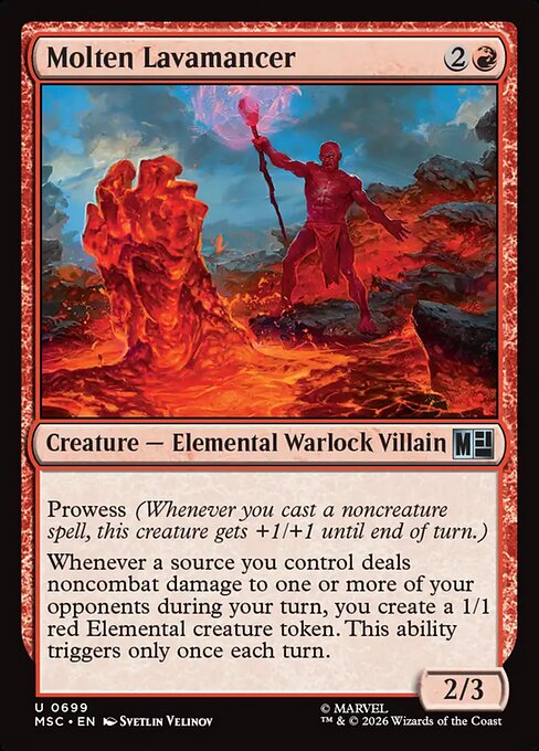 Molten Lavamancer [Foil]
