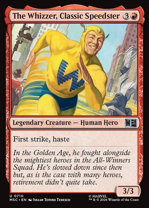 The Whizzer, Classic Speedster [Foil]