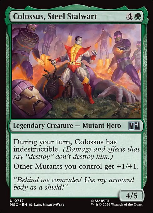 Colossus, Steel Stalwart [Foil]