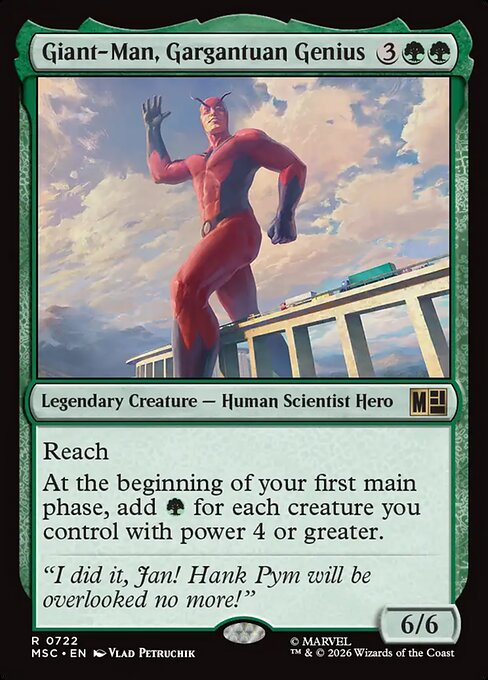 Giant-Man, Gargantuan Genius [Foil]