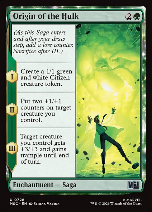 Origin of the Hulk [Foil]
