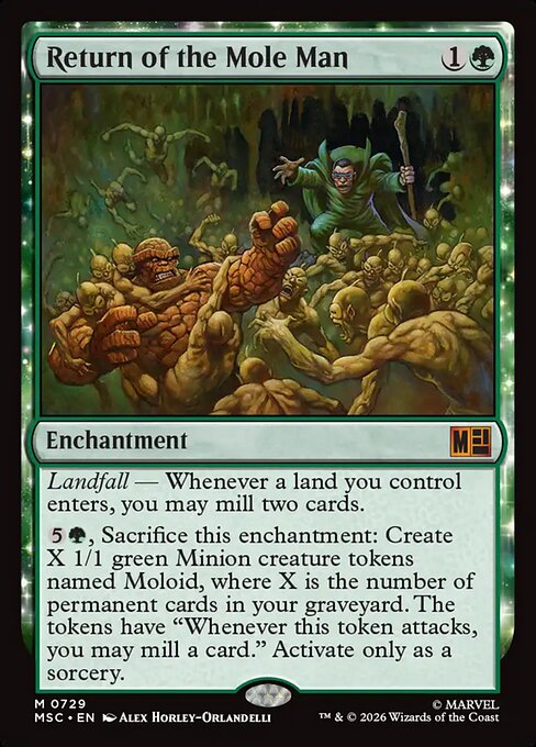 Return of the Mole Man [Foil]