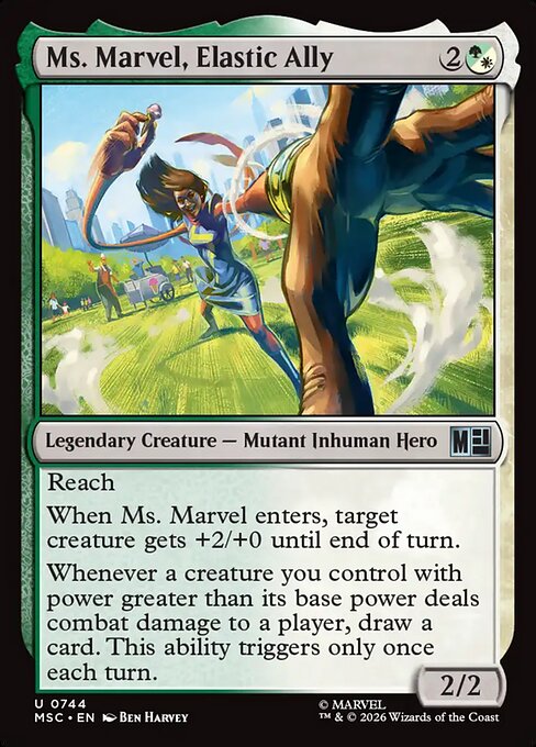 Ms. Marvel, Elastic Ally [Foil]
