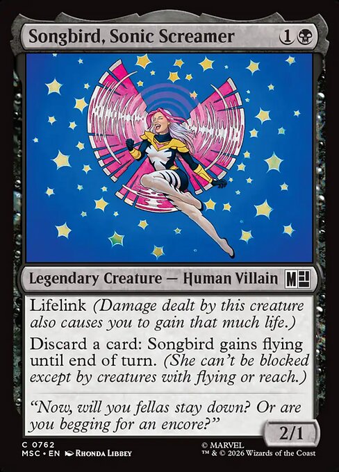 Songbird, Sonic Screamer [Foil]