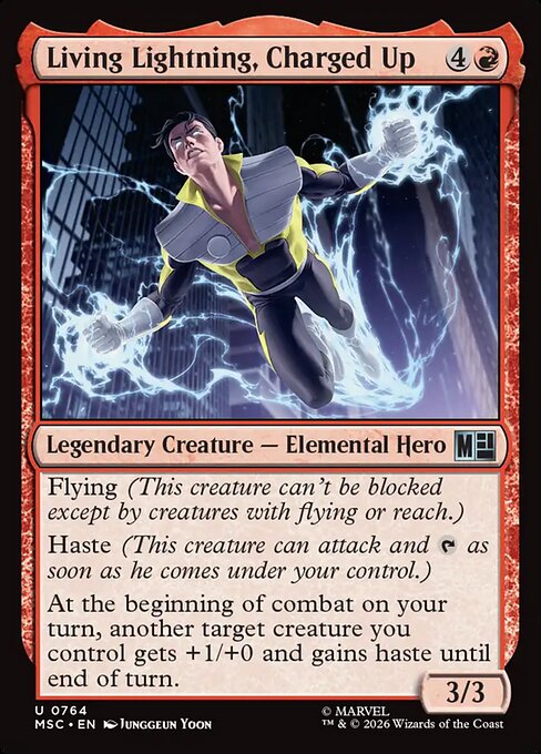Living Lightning, Charged Up [Foil]