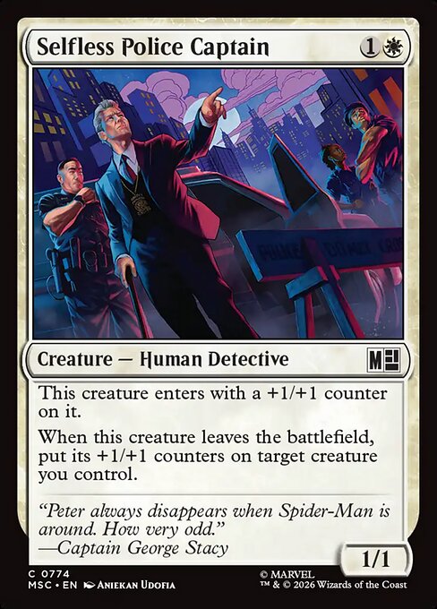 Selfless Police Captain [Foil]