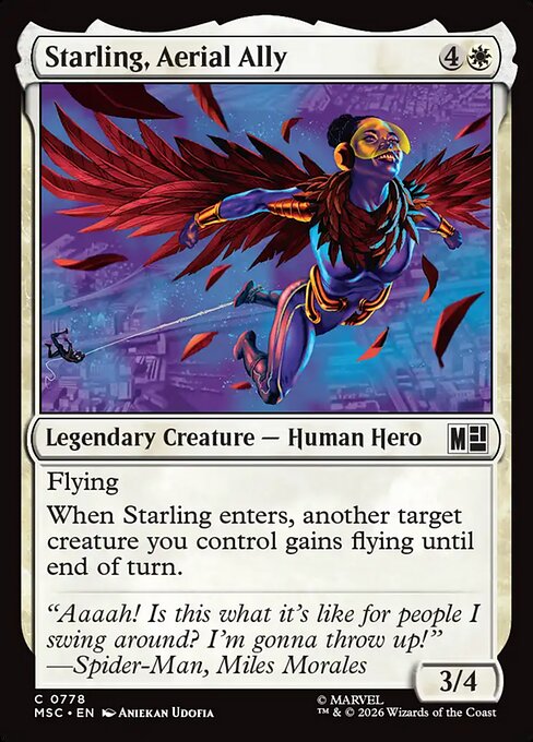 Starling, Aerial Ally [Foil]
