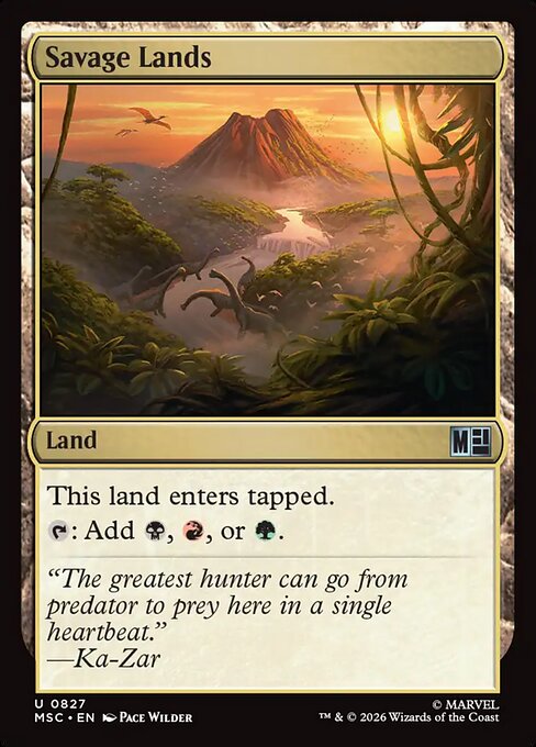 Savage Lands [Foil]