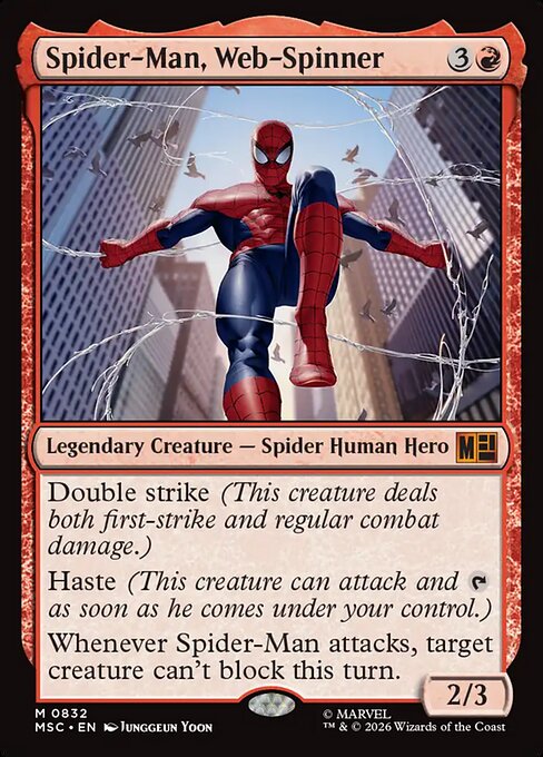 Spider-Man, Web-Spinner [Foil]