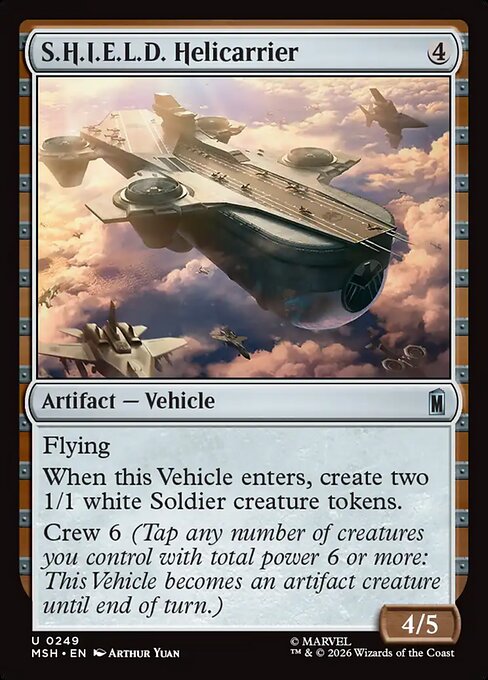 S.H.I.E.L.D. Helicarrier [Foil]