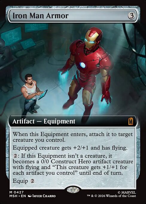 Iron Man Armor [Extended Artwork Foil]