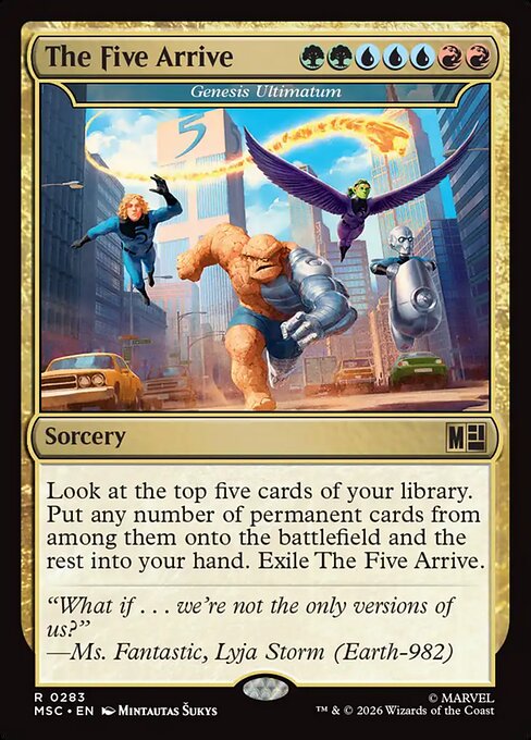 The Five Arrive (Genesis Ultimatum)