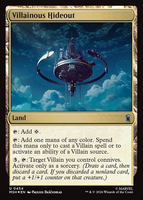 Villainous Hideout [Surge Foil]
