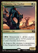 Wakandan War Panther (Fleecemane Lion)