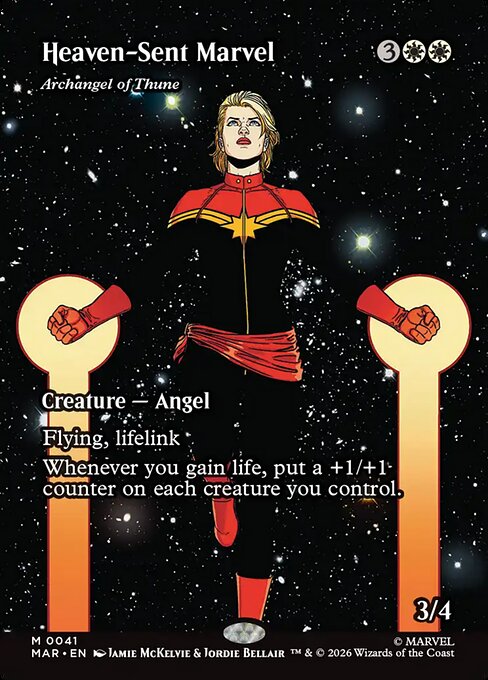 Heaven-Sent Marvel (Archangel of Thune) [Borderless Source Material]