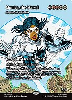 Monica, the Marvel (Aurelia, the Warleader) [Borderless Source Material]