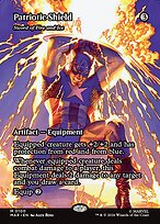 Patriotic Shield (Sword of Fire and Ice) [Borderless Source Material]
