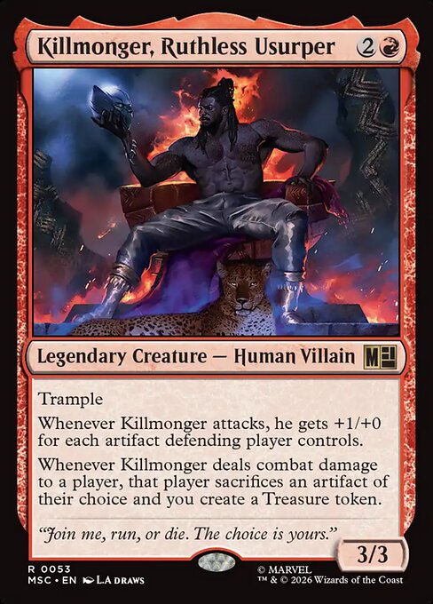 Killmonger, Ruthless Usurper [Surge Foil]