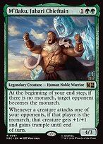 M'Baku, Jabari Chieftain [Surge Foil]