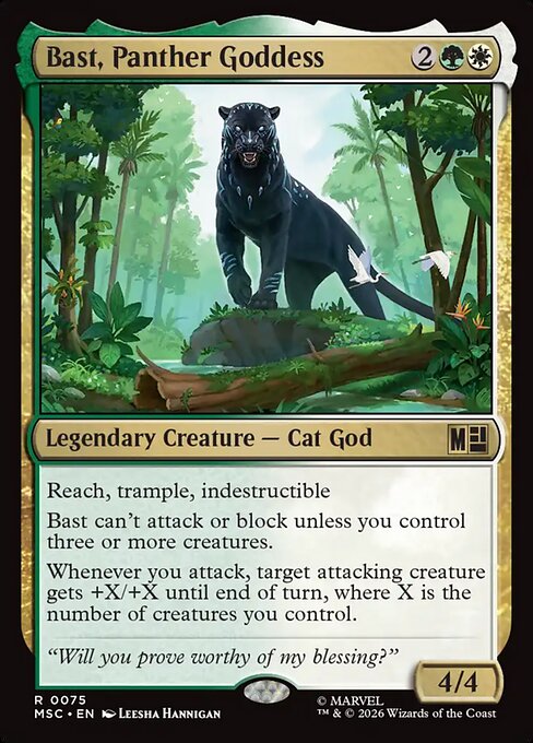Bast, Panther Goddess [Surge Foil]