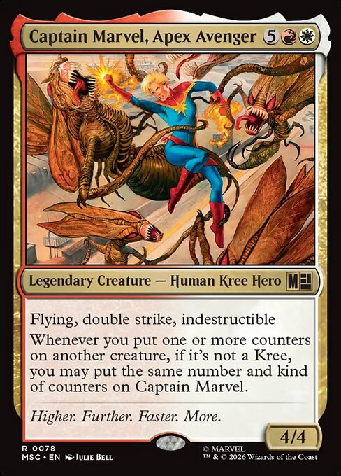 Captain Marvel, Apex Avenger [Surge Foil]