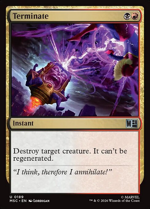 Terminate [Surge Foil]