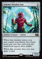 Solemn Simulacrum [Surge Foil]