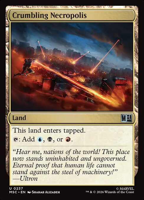 Crumbling Necropolis [Surge Foil]