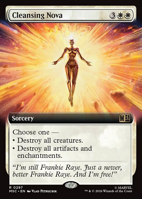 Cleansing Nova [Extended Artwork]