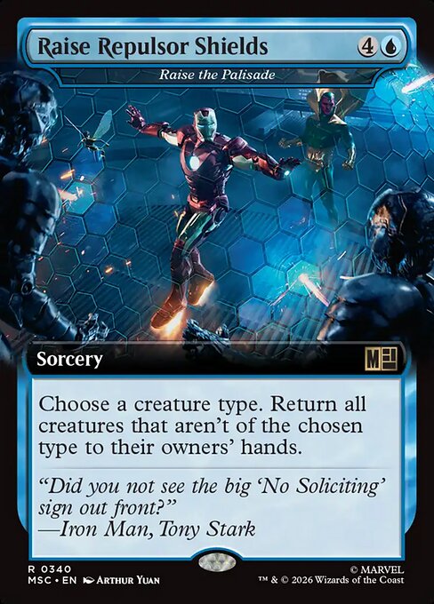 Raise the Repulsor Shields (Raise the Palisade) [Extended Artwork]