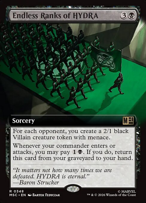 Endless Ranks of HYDRA [Extended Artwork]