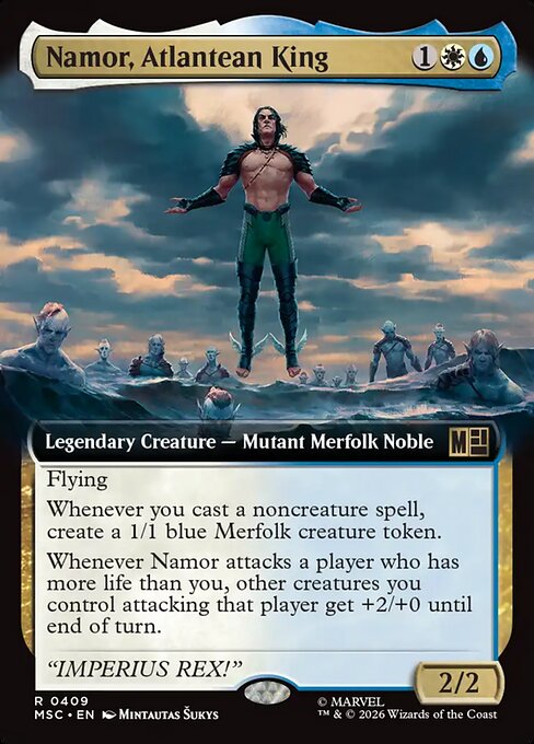 Namor, Atlantean King [Extended Artwork]